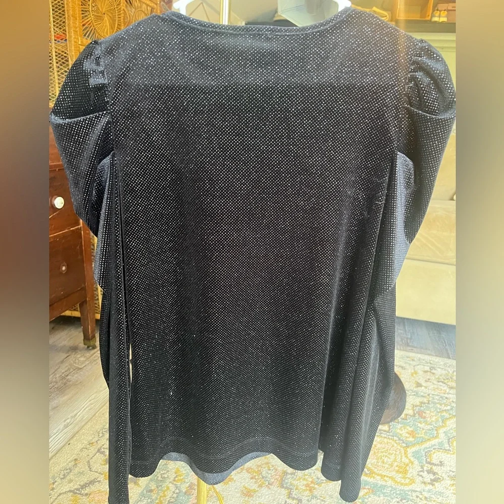 Anne Klein Glitter black size small - Picture 3 of 6